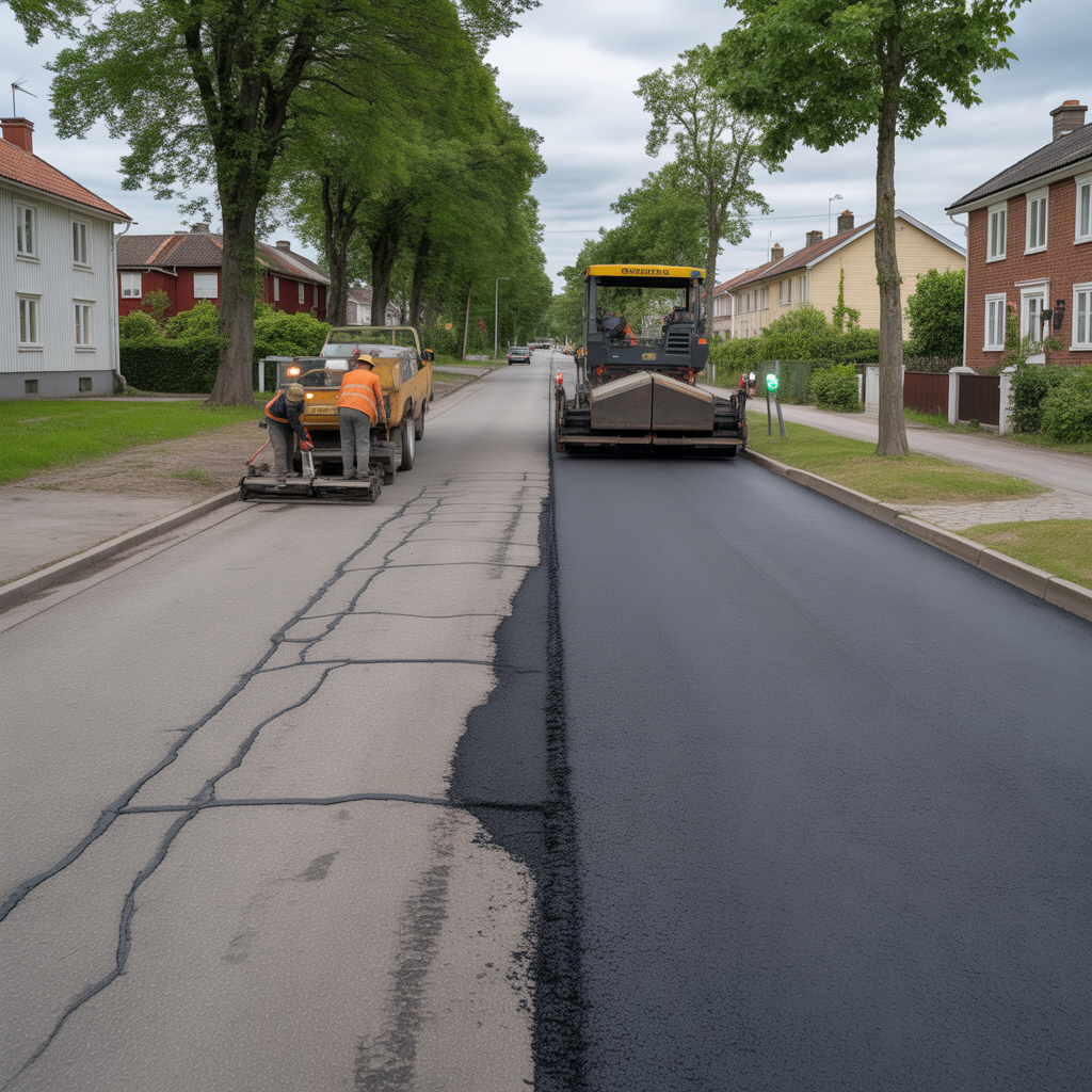 1.Vad kostar lagning av asfalt jamfort med ny belaggning
