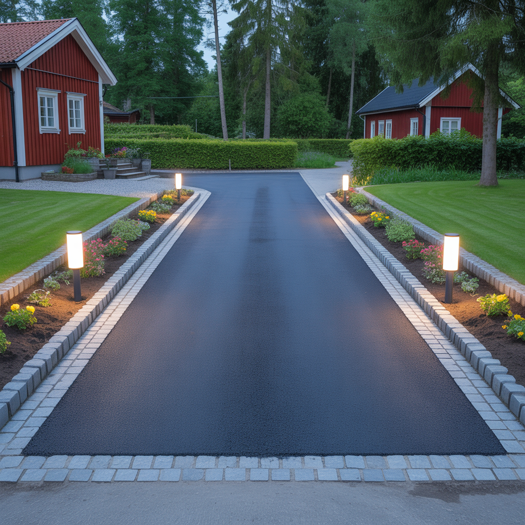 10.Tre steg for att gora din asfalterade uppfart mer attraktiv