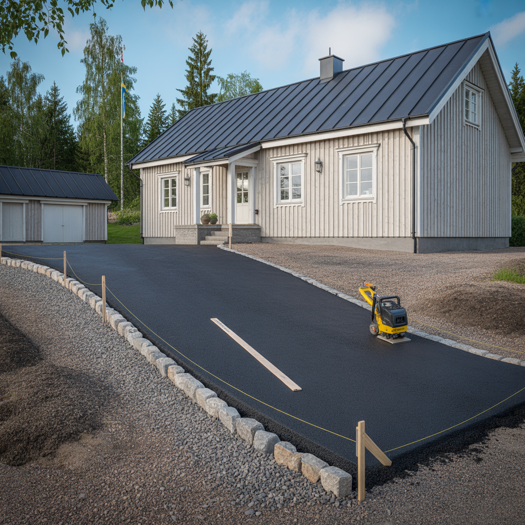 infor asfaltering av uppfart checklista for fall och underla