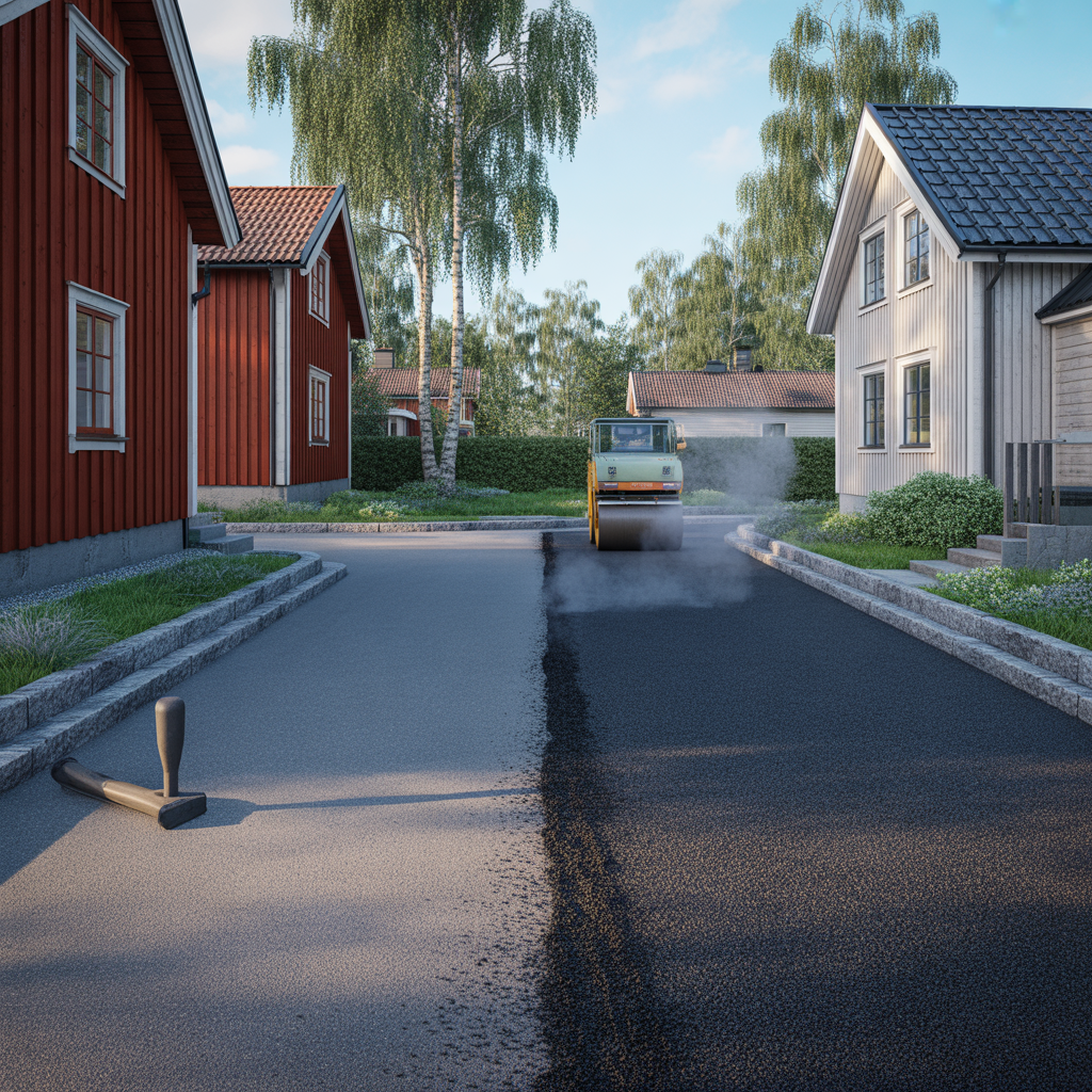 kall asfalt eller varm asfalt jamforelse av anvandning och p